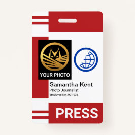 Crachá ID de Impressão de Quadros de Fotos Especiais de C