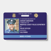 ID de Oficial de Aplicação da Lei do Departamento 