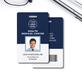 Crachá ID do Código do bar Médico Médico de Saúde Médico