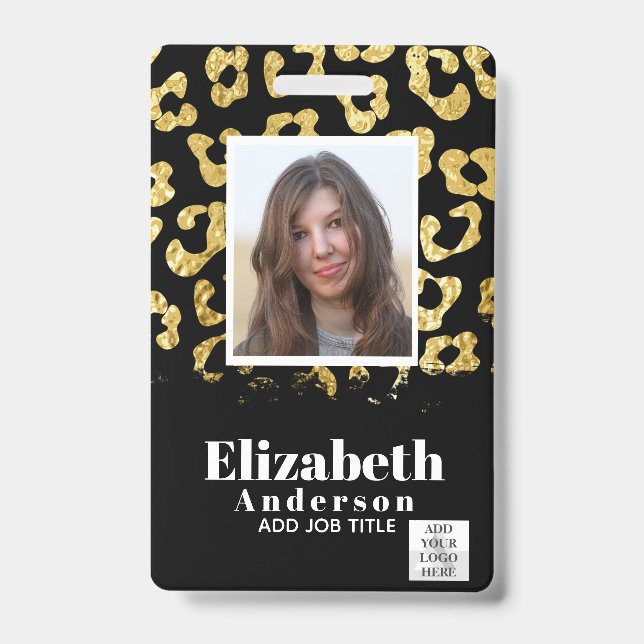 Crachá ID FOTO - O VIP do Funcionário Passa Impressões de (Frente)