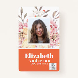 Crachá ID FOTO - Passagem VIP do Funcionário - Flores Gir