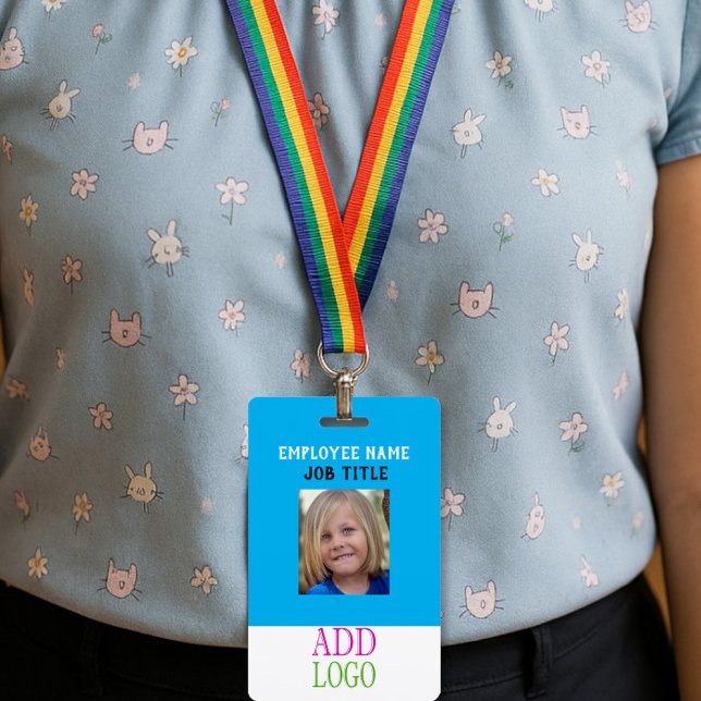Crachá ID personalizado da EQUIPA - Foto - Nome PASS (Criador carregado)