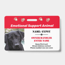 Identificação de Animal de Apoio Emocional com Uma