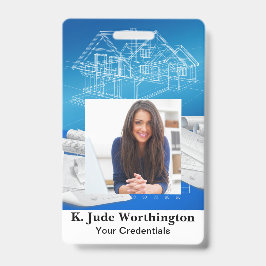 Crachá Imobilizador do Arquiteto Imobiliário - Consulte T