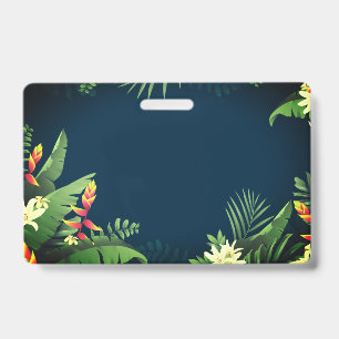 Crachá Impressão havaiana