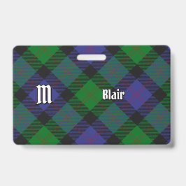Crachá Insígnia Clan Blair Tartan