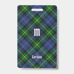 Crachá Insígnia Clan Gordon Tartan