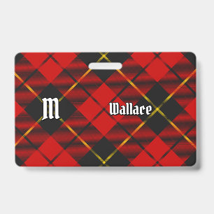 Crachá Insígnia Clan Wallace Tartan