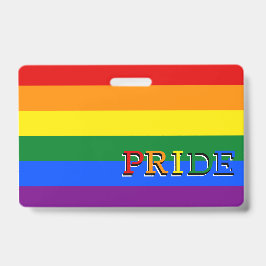 Crachá Insígnia da Bandeira do Arco-Íris & LGBT, Orgulho