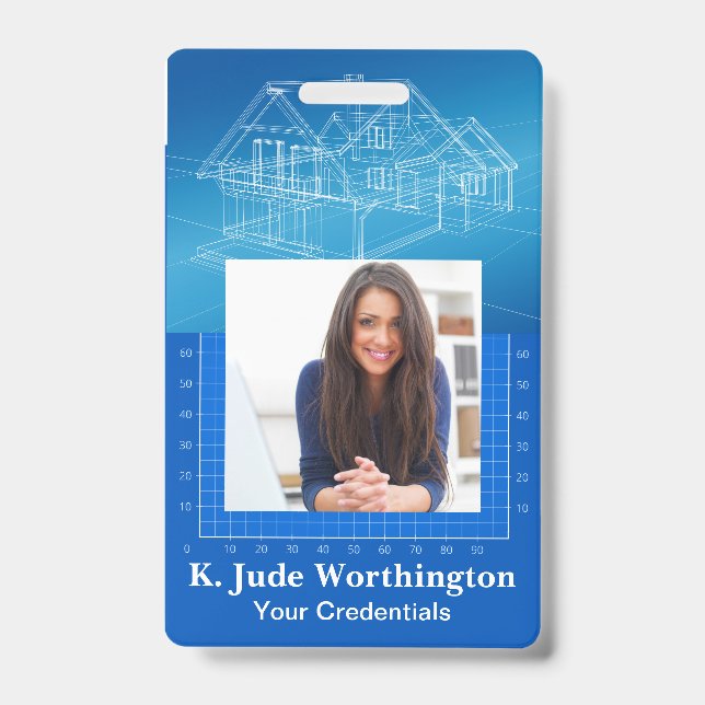 Crachá Insígnia de Arquiteto - Ver Verso (Frente)