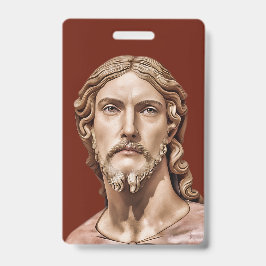 Crachá insígnia de Michelangelo Cristo Salvador
