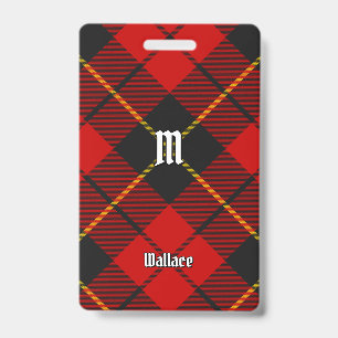 Crachá Insígnia do Clan Wallace Tartan