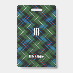 Crachá Insígnia do Xadrez do Clã MacKenzie