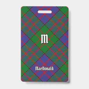 Crachá Insígnia Xadrez Clan MacDonald