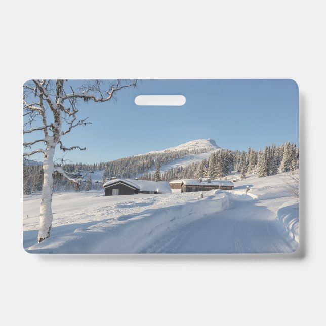 Crachá Inverno na Noruega (Frente)