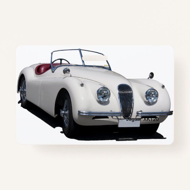 Crachá Jaguar XK120 (Frente)