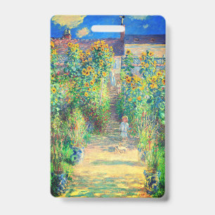 Crachá Jardim de Flores de Monet