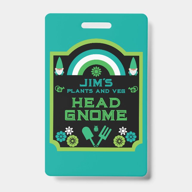 Crachá Jardim do Jardim Diretor (Frente)