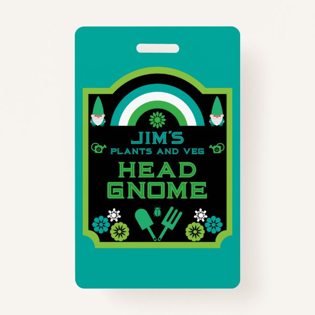 Crachá Jardim do Jardim Diretor (Frente)