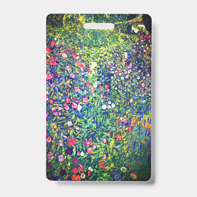 Crachá Jardim Italiano Gustav Klimt (Frente)