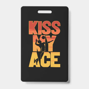 Crachá Jogador de Volei Kiss My Ace