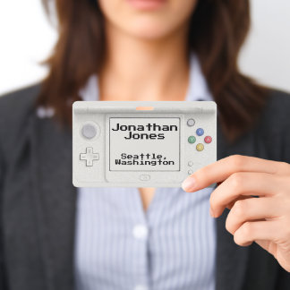 Crachá Jogo Eletrônico Portátil Personalizado à Antiga 
