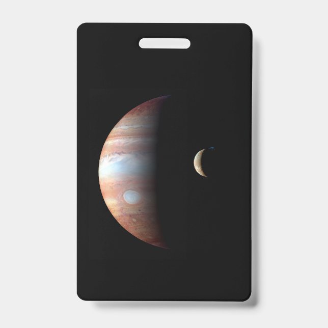 Crachá Júpiter 5º Planeta com Cassini Sistema Solar (Frente)