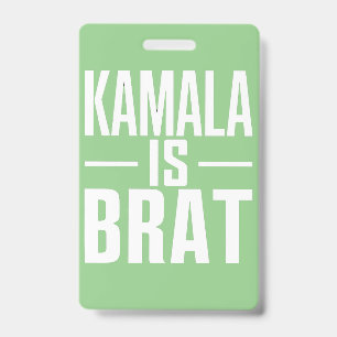 Crachá Kamala É Mimada