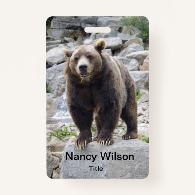 Crachá Kodiak Bear (Frente)