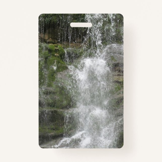 Crachá La Chute Waterfall no Parque Nacional de Forillon (Frente)