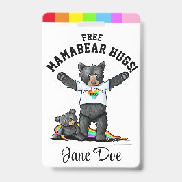 Crachá LGBTQ+ Mama Bear HUGS