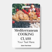 Lições da classe do Cozinhar mediterrânico Foto e
