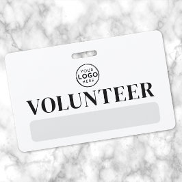 Crachá Logo Voluntário