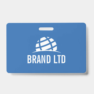 Crachá Logotipo da Empresa Comercial
