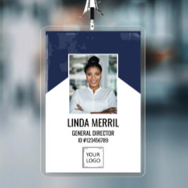 Crachá Logotipo da Empresa Funcionário Foto Segurança MA