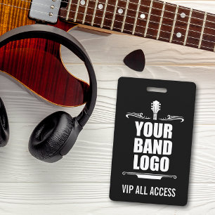 Crachá Logotipo da Sua Banda VIP