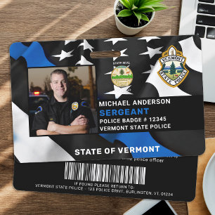 Crachá Logotipo de Foto Personalizado para Identificação 