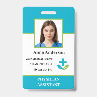 Crachá Logotipo de funcionário do hospital personalizado 