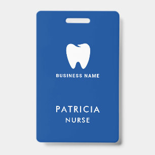 Crachá Logotipo do ID Empresarial   Moderno Personalizado