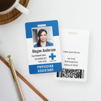 Logotipo e ID de foto personalizados do funcionári