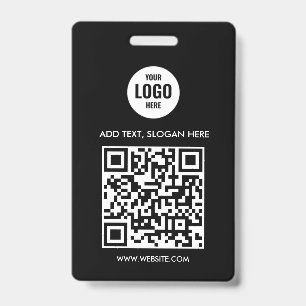 Crachá Logotipo Empresarial Personalizado Profissional Si
