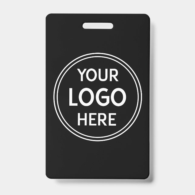 Crachá Logotipo Personalizado Criado para Você (Frente)