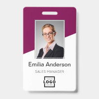 Logotipo Personalizado da Empresa Foto do Funcioná