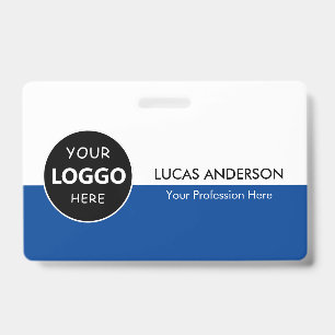 Crachá Logotipo Personalizado da Empresa ID Funcionário M