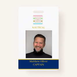 Crachá Logotipo Personalizado de Fotografia do Marinho Br