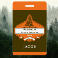 Logotipo Personalizado de Reunião de Árvore Geneal