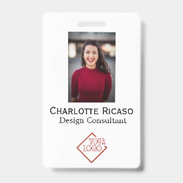 Crachá Logotipo personalizado para empresa