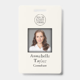 Crachá Logotipo Vintage