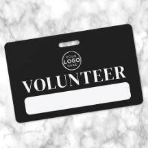 Logotipo Voluntário Preto