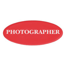 Crachá Magnético - Fotógrafo
